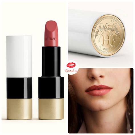 hermes rose epice lipstick